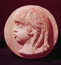 Medallion Portrait of Claude Renoir